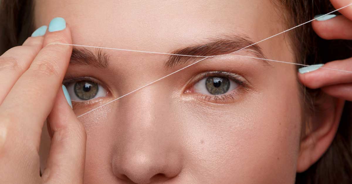  Čupanje obrva koncem. Trik koji ćete obožavati!