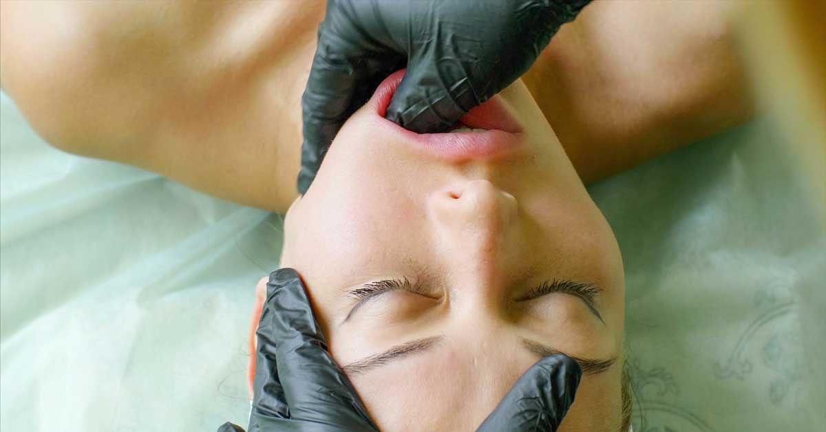  Bukalna masaža lica vaja lice iznutra