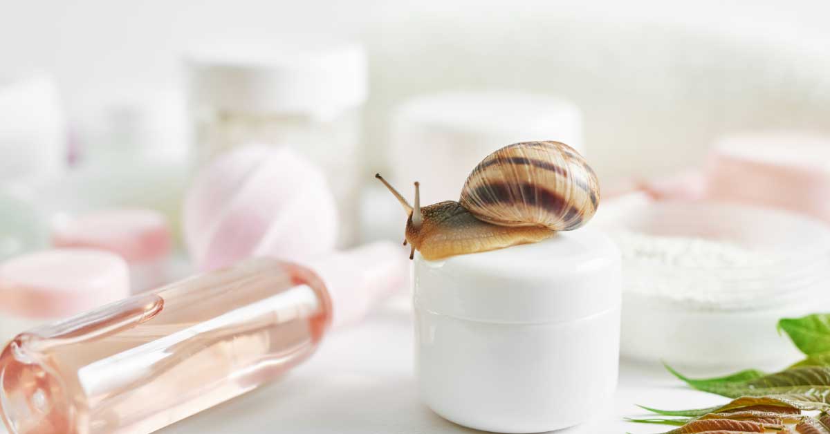 maska za lice od puževe sluzi