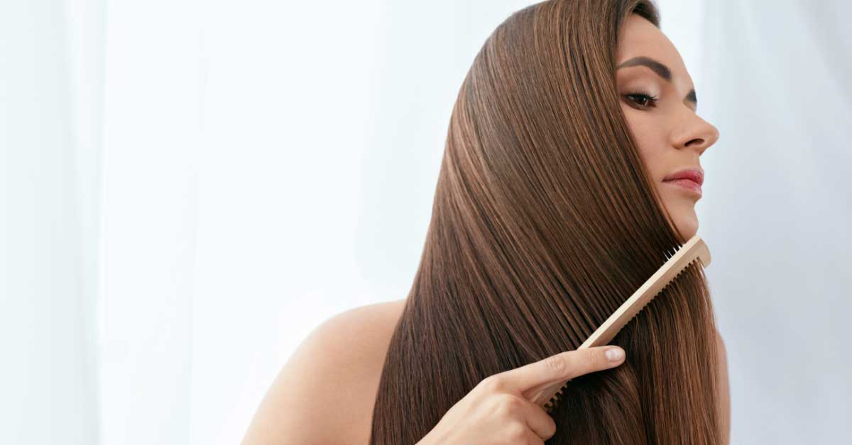 drveni cesalj za kosu