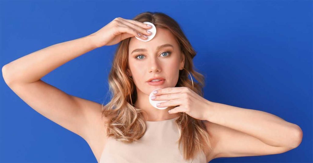 nega masne kože lica