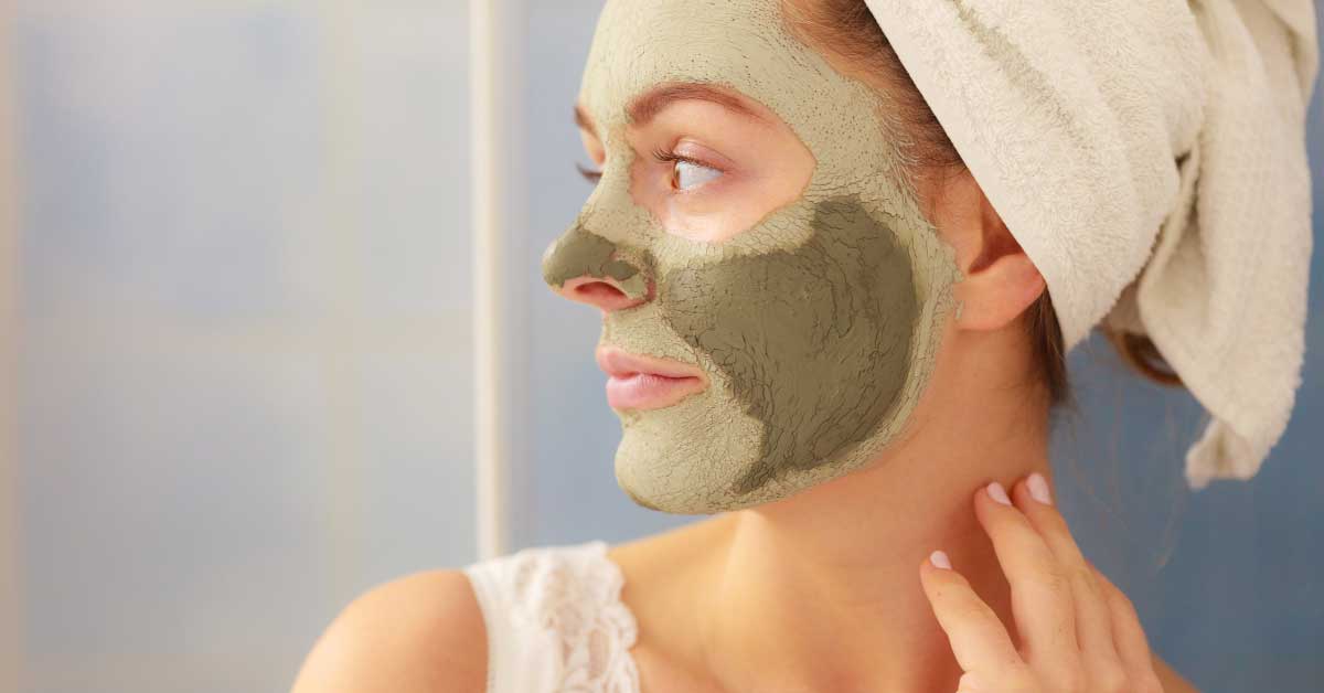 zelena glina za lice