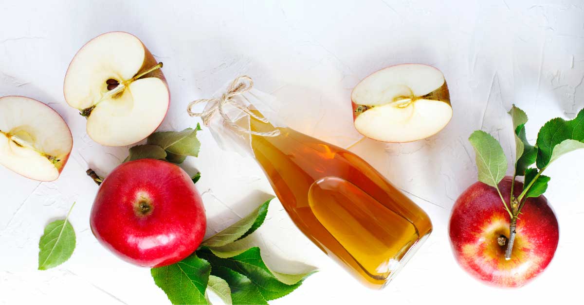 jabukovo sirce za kosu