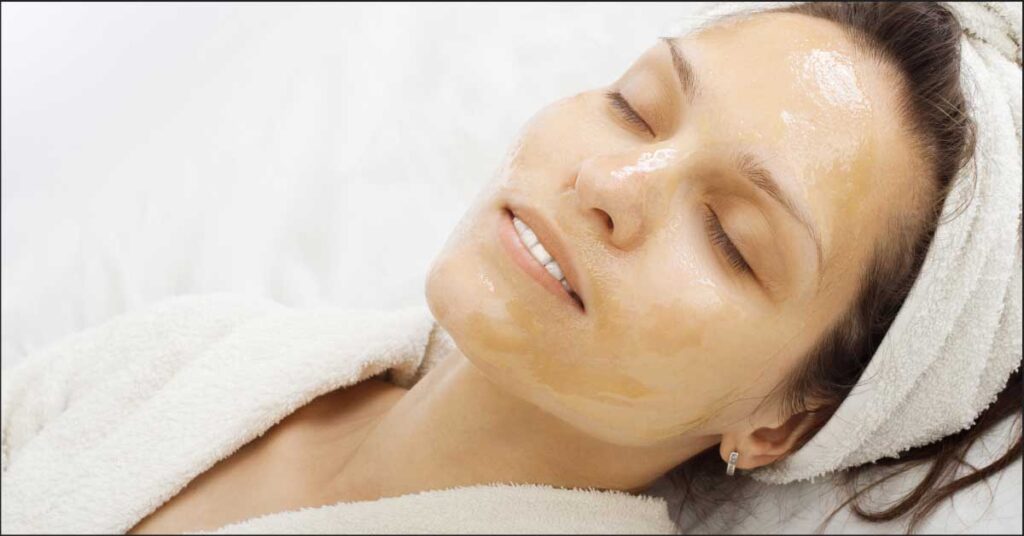 maska od meda za lice